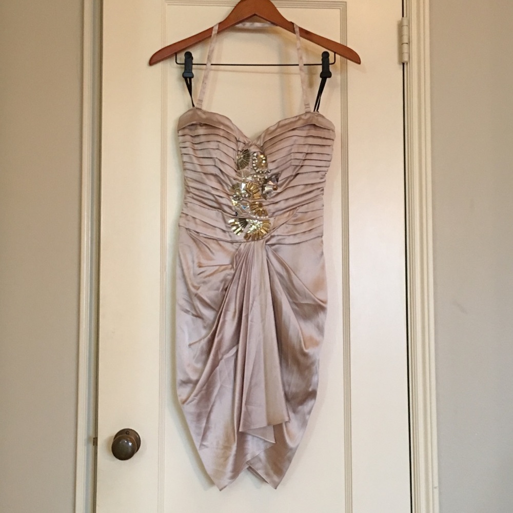 Bebe Silk Cocktail Dress